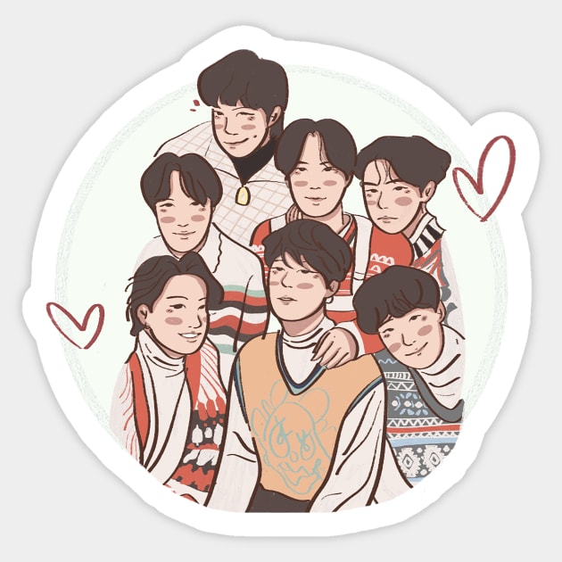 BTS Winter package Sticker by Design Apict